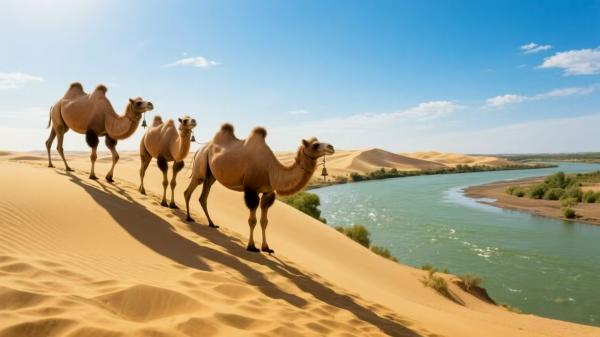 驼铃渡·沙坡头